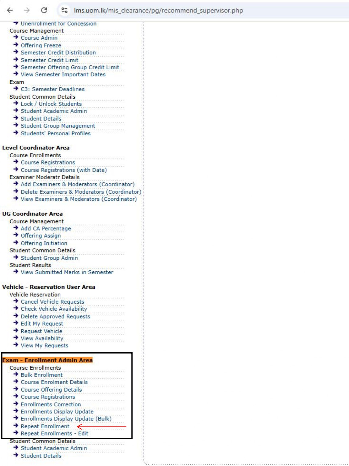Figure 5 -  Accessing Repeat Enrollment Option.jpg