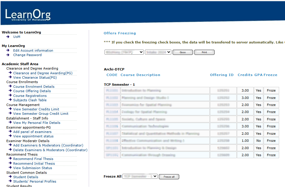 Figure 11 - Frozen Modules Display Interface.png