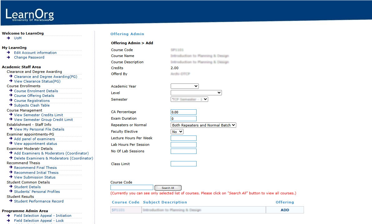 Figure 4 - Course Offering Interface.png