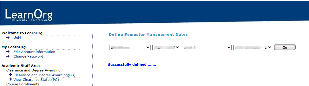 Figure 4 - Define date success message. .png